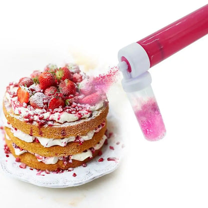 6 Colors Manual Pastry Airbrush Gun - Cake Sprayer for Pastry Decoration - Essential Kitchen Tool for Cake Artistry
