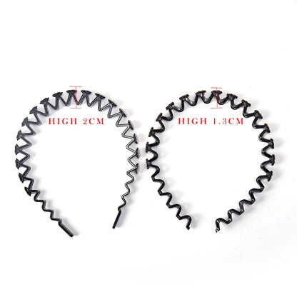 Rhinestone Pearl Flower Hairband - Non-Slip Elastic Headband for Women & Girls