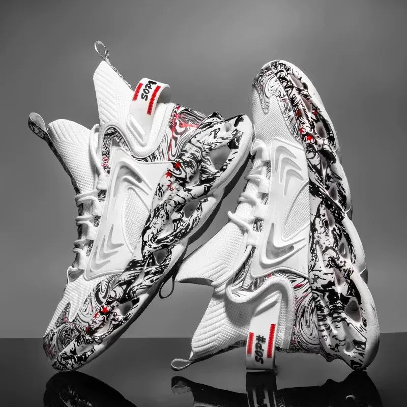 Men’s Luxury Casual Sneakers - Breathable Fashion Running Shoes & Comfortable Trainer Loafers