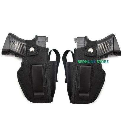 Tactical Ambidextrous Gun Holster - IWB & OWB Concealed Carry Holster with Magazine Pouch