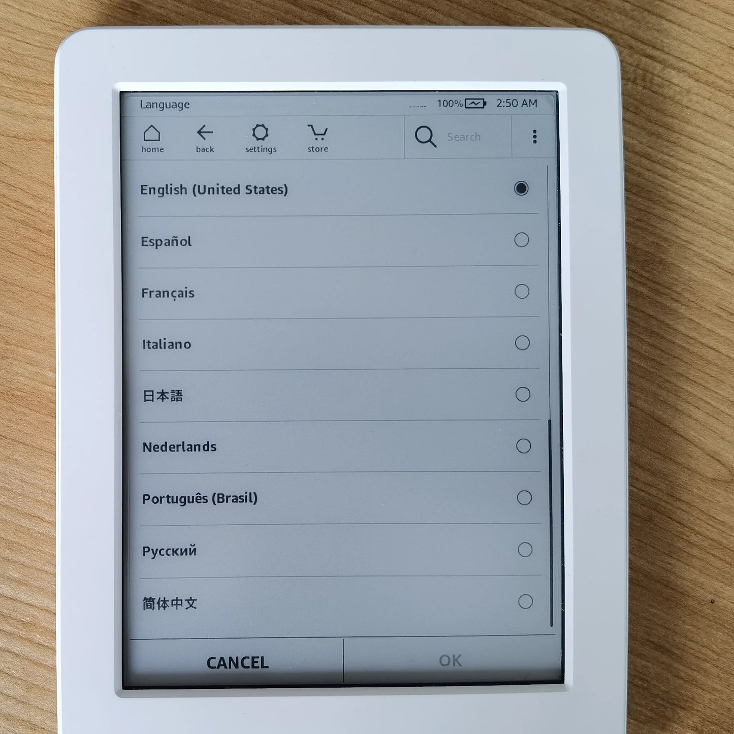 Original Kindle 8th Gen Used eBook Reader – 6" E-Ink Touchscreen WiFi eReader, Better Than Kobo SY69J