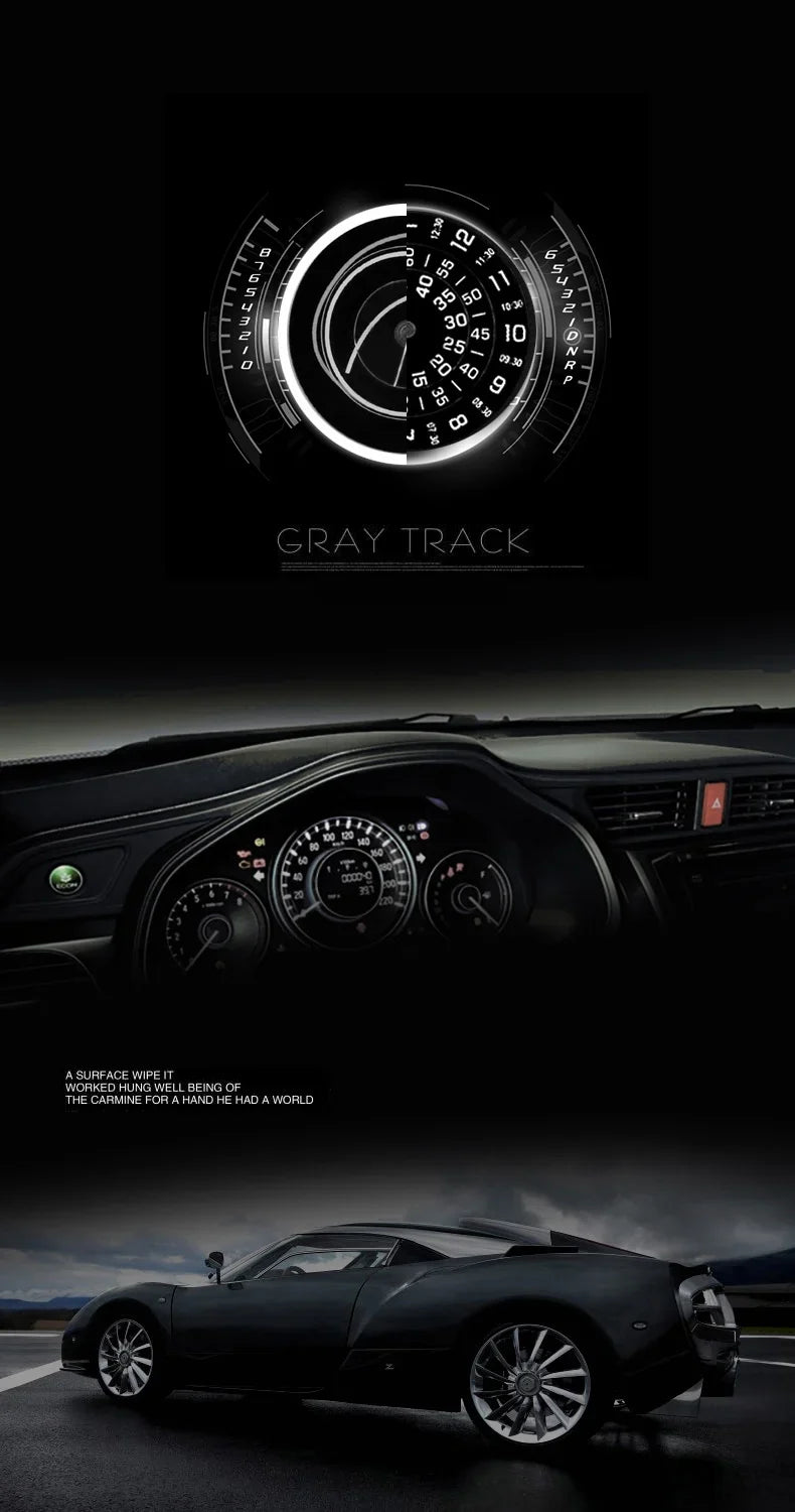 2023 Enmex Men’s Creative Industrial Quartz Watch — Digital Design Light Sports Fashion Wristwatch