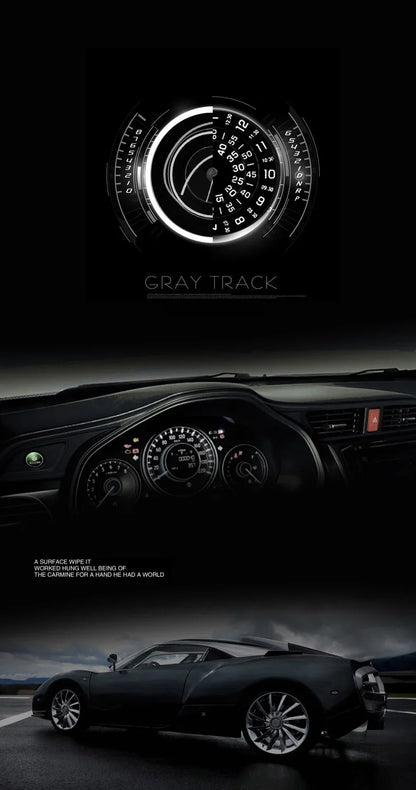 2023 Enmex Men’s Creative Industrial Quartz Watch — Digital Design Light Sports Fashion Wristwatch
