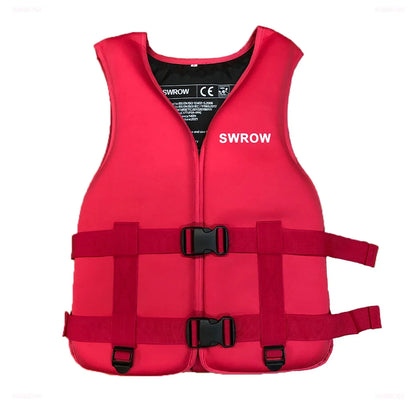 Neoprene Life Jacket for Adults & Children – Buoyancy Vest for Swimming, Boating, Skiing, Drifting & Water Sports