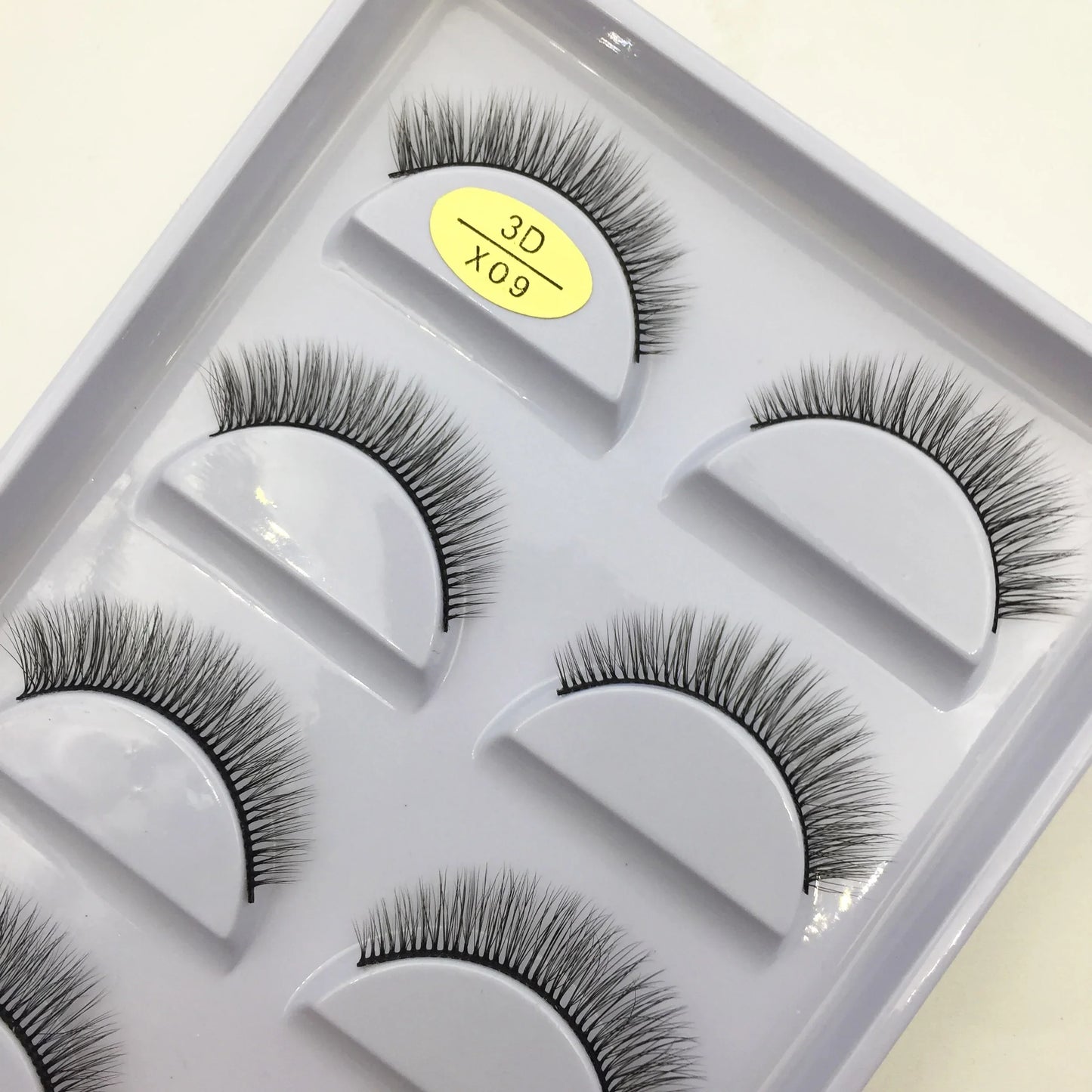 38 Styles 5 Pairs 3D Mink False Eyelashes – Natural Fake Lashes Makeup Beauty Tools