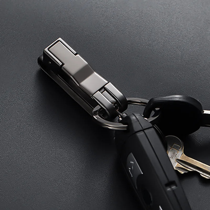 Men's Creative Car Keychain: Unique Waist-Hanging Keyring for Car Enthusiasts - Perfect Gift & Accessory