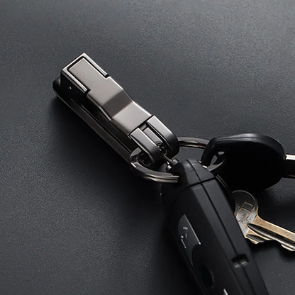 Men's Creative Car Keychain: Unique Waist-Hanging Keyring for Car Enthusiasts - Perfect Gift & Accessory