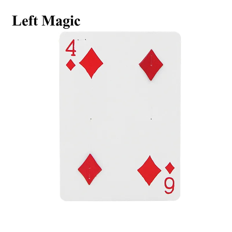 4-6 Point Moving Magic Trick - Close-Up Card Magic Prop Tool for Professional Magicians and Beginners