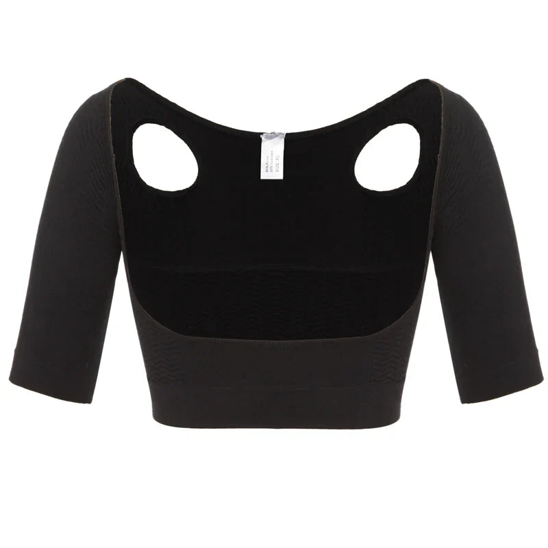 Upper Arm Shaper for Women – Shoulder Slimmer Compression Sleeves & Posture Corrector Body Shapewear Top
