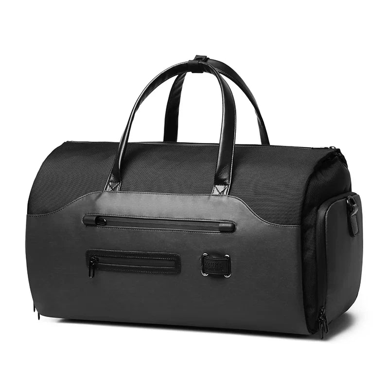 OZUKO Multifunction Men’s Travel Bag – Large Capacity Waterproof Suit Luggage Duffel with Shoe Pocket