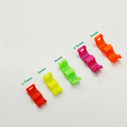 20-Piece Bird Leg Rings - Canary, Pigeon & Small Parrot Identification Rings in Multiple Sizes