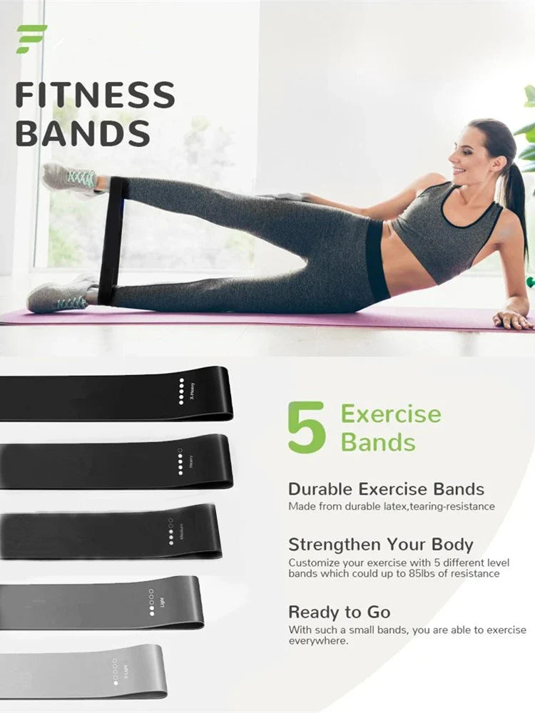 300lb Booty Resistance Band Set – Elastic Workout Harness for Home, Gym, Training & Dumbbell Exercises