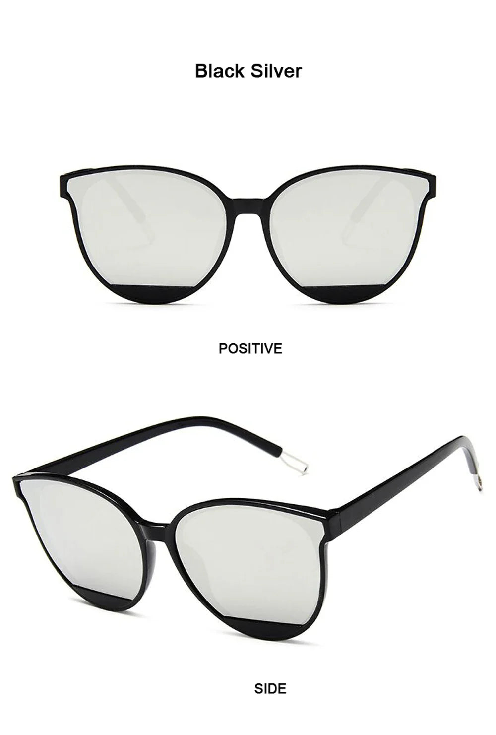 2025 New Arrival Fashion Sunglasses for Women, Vintage Metal Mirror Sun Glasses, UV400 Protection Oculos De Sol Feminino