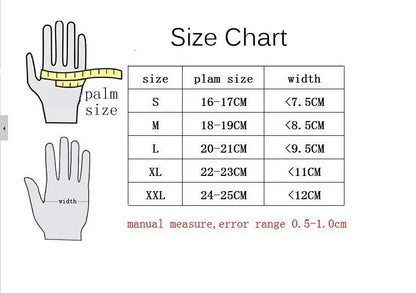 Motorcycle Gloves AFS6 AFS10 AFS18 - Leather Windproof Motocross Mittens with Touch Screen, Men's Protective Motorbike Gloves