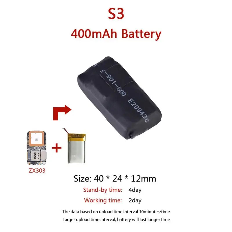 Mini GPS GSM AGPS WiFi LBS Locator – ZX303 Voice Recorder with PCBA Inside