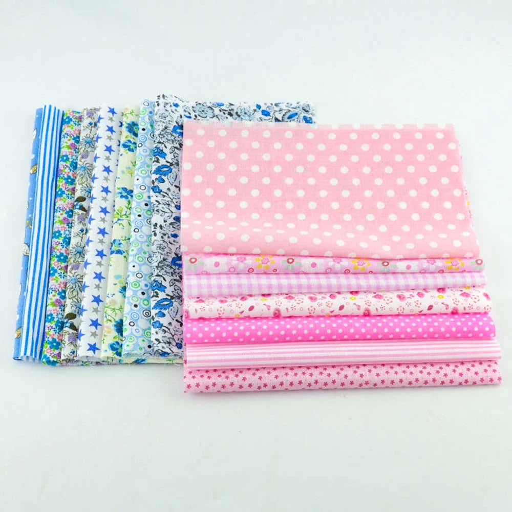 Ankara Patchwork Fabric Bundle - 50 Pieces 10x12cm Cotton Fabric for Sewing, Quilting & DIY Dolls