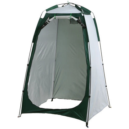 Portable Beach Shower Toilet Changing Tent – Privacy Shelter with Window, Sun & Rain Protection for Outdoor Camping Bathroom