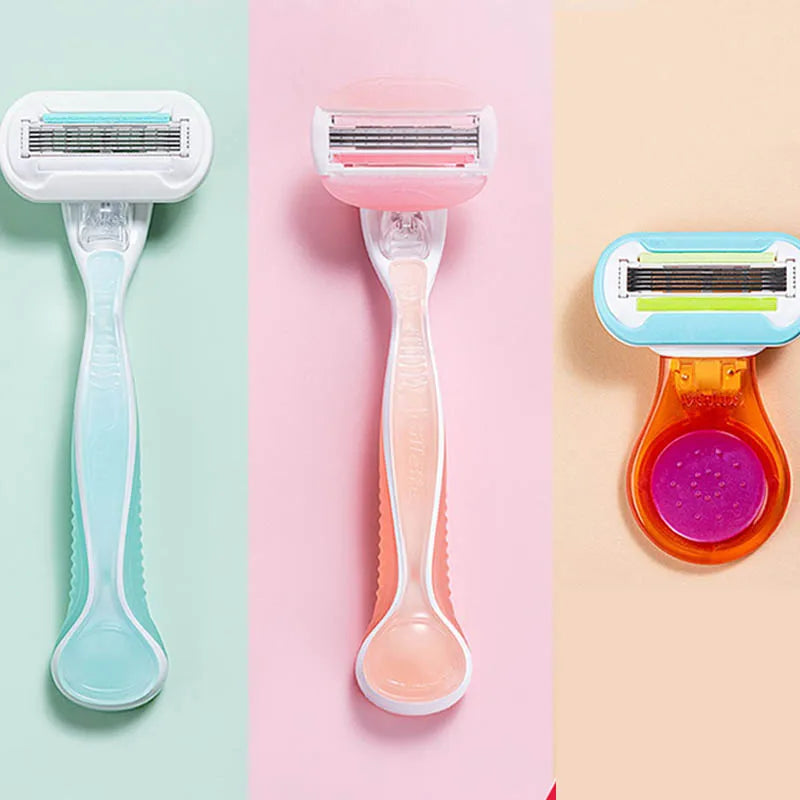 Gillette Venus Women's Razor - 3/5 Blade with Lubricating Soap, Sensitive Shaving & Hair Removal for Body
