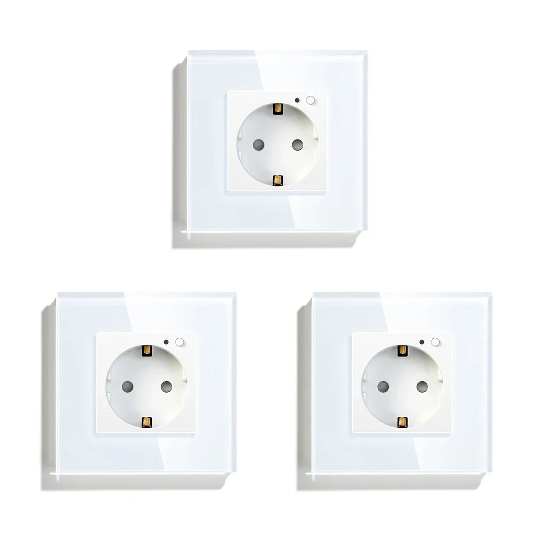 Bseed Smart WiFi Socket – EU Standard Intelligent Outlet, Compatible with Tuya App, Google & Alexa, Timer Function Home Improvement Plug