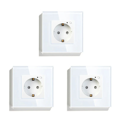 Bseed Smart WiFi Socket – EU Standard Intelligent Outlet, Compatible with Tuya App, Google & Alexa, Timer Function Home Improvement Plug