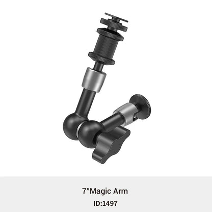 SmallRig 5.5” Articulating Magic Arm – Aluminum 1/4” to 1/4” Universal Mount for EVF, Microphone & Camera Rig Accessories (Model 2065)