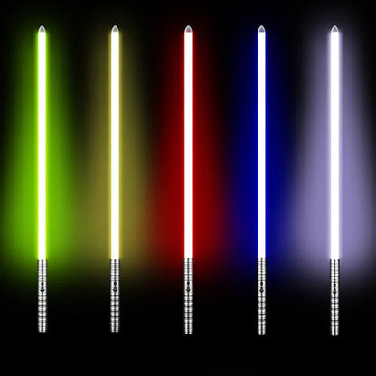 RGB Metal Lightsaber Toy - LED Light Sword with Colorful Effects for Kids, Kpop Fans & Collectible Fun