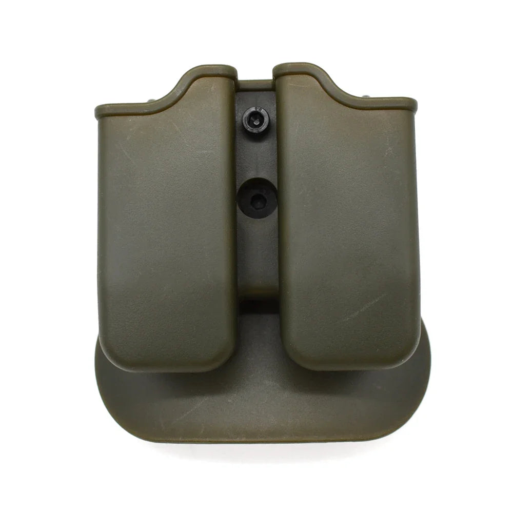 Left Hand Gun Holster – IMI Glock Pistol Case for Gen 1-4 Glock 17, Waist Holster with 9mm Mag Pouch, Hunting Accessories