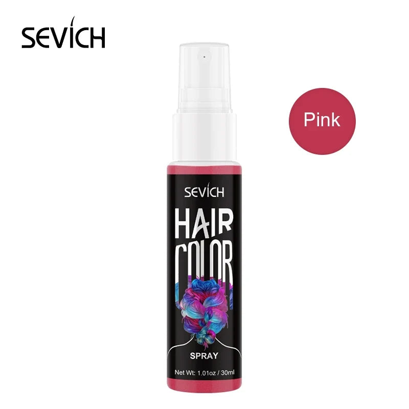 Temporary Hair Color Spray - Washable Instant Hair Dye for Multi-Color Salon Styling, Parties & DIY Looks