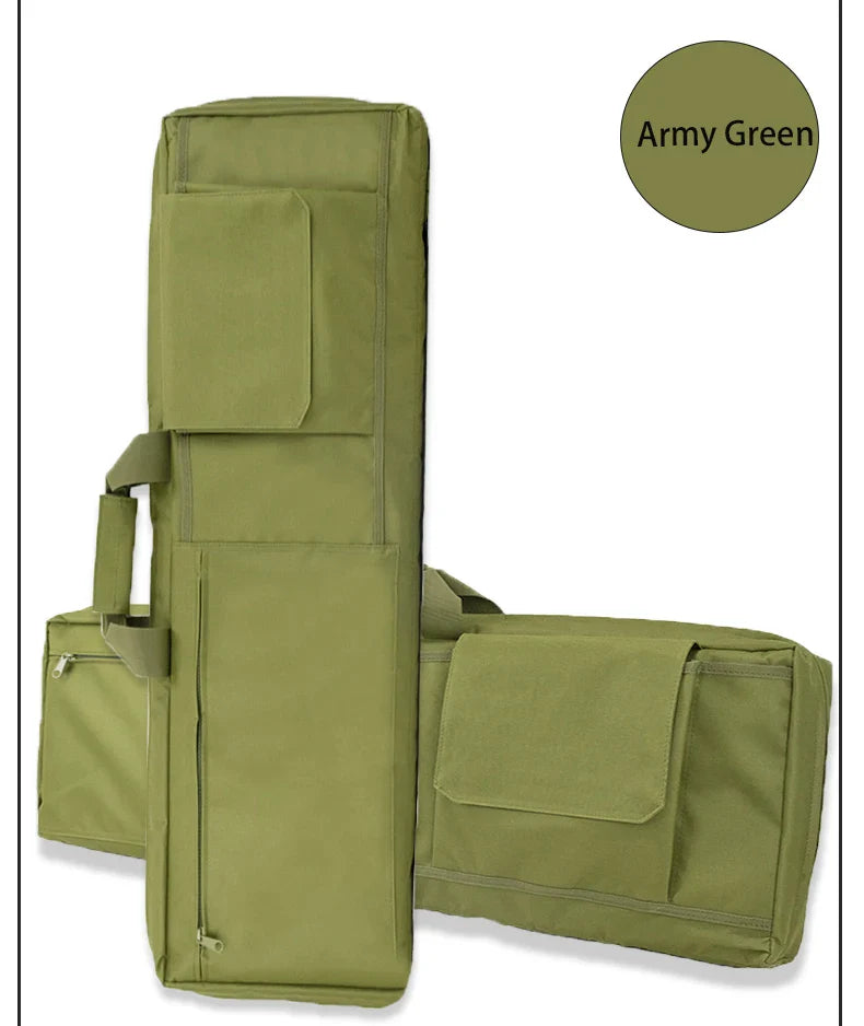 Heavy-Duty Oxford Gun Bag - Padded Hunting Rifle Carry Case for Outdoor Equipment