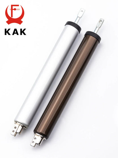 KAK Soft Closing Automatic Door Closer - 35KG Pneumatic, Adjustable Speed, Positioning Door Stop, Protective Holder Hardware