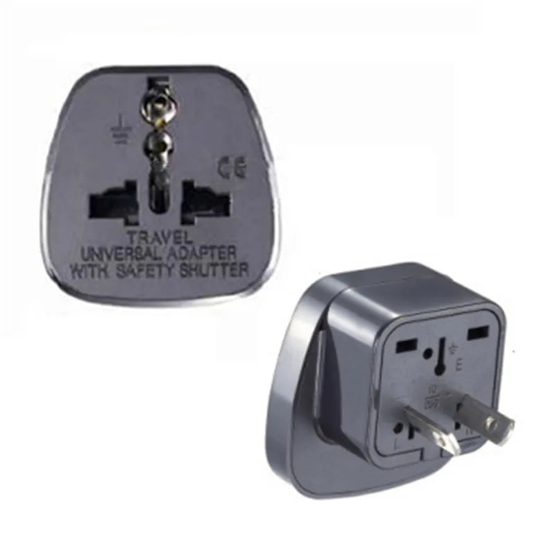 Universal Travel Plug Adapter - US, UK, EU, AU & International Power Converter