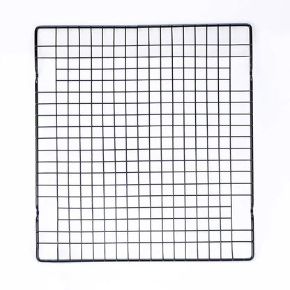 FAISDU Single Layer Stainless Steel Cooling Rack — BBQ Bread Cake Drip Dry Rack Baking Grid Pan Kitchen Tool