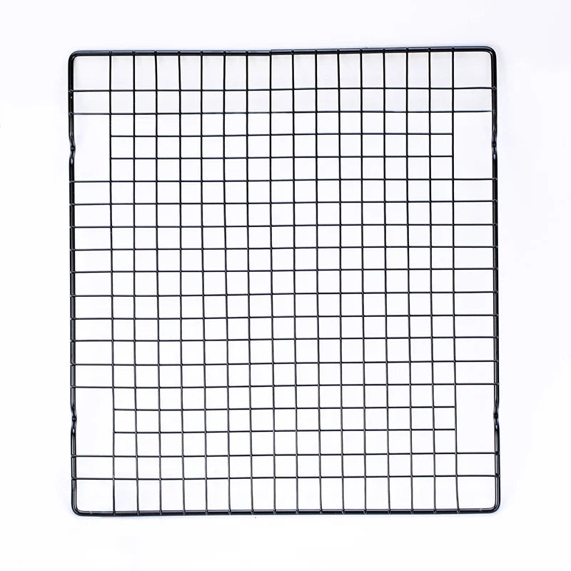 FAISDU Stainless Steel Cooling Rack – Single Layer BBQ & Baking Grid, Bread & Cake Drip Dry Tray Household Baking Tool