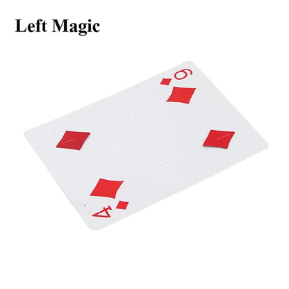 4-6 Point Moving Magic Trick - Close-Up Card Magic Prop Tool for Professional Magicians and Beginners