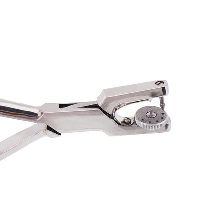 Dental Dam Hole Puncher Pliers - Rubber Perforator for Dentist, Orthodontic Tools & Dam Clip