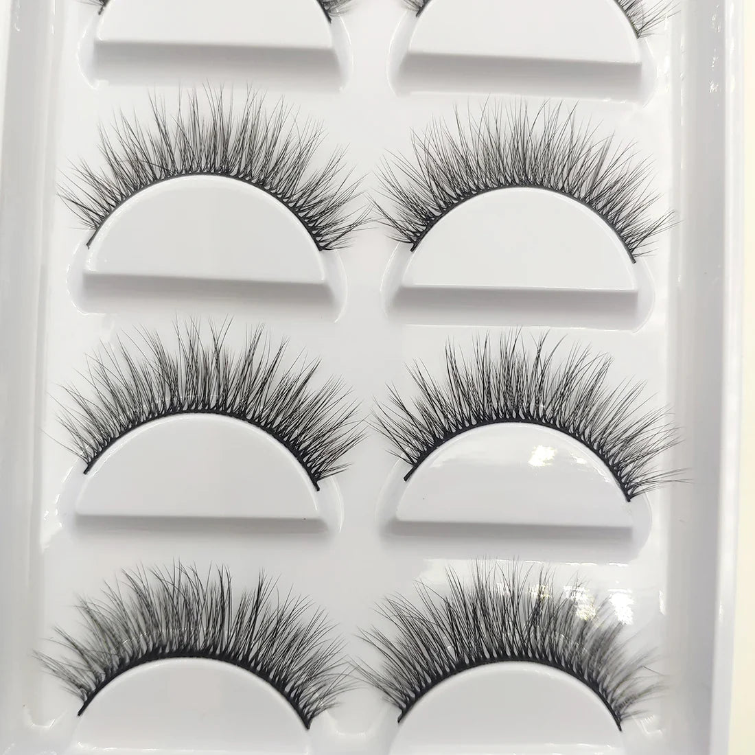 38 Styles 5 Pairs 3D Mink False Eyelashes – Natural Fake Lashes Makeup Beauty Tools