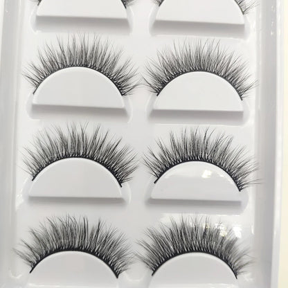 38 Styles 5 Pairs 3D Mink False Eyelashes – Natural Fake Lashes Makeup Beauty Tools