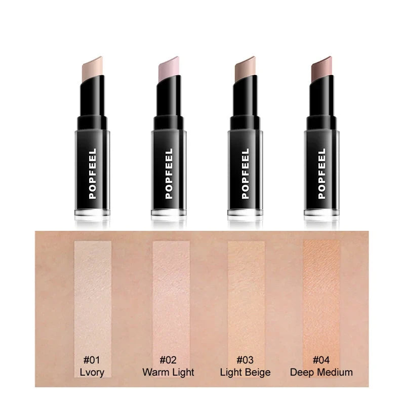 Multi Function Makeup Concealer Stick - Liquid Face Corrector Bronzer Contour Primer for Base Makeup