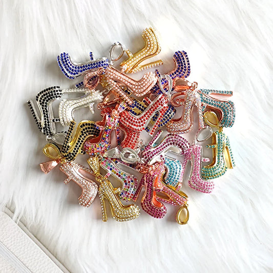 High Heel Shoe Charms for Women – DIY Jewelry Accessories Set S9