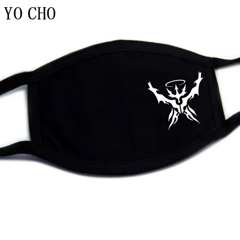 YO CHO Unisex Cotton Dust Mouth Mask – Anime Cartoon Respirator, Warm Mouth Muffle, Perfect Birthday Party Gift