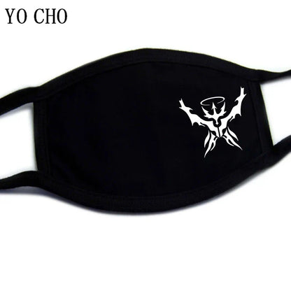 YO CHO Unisex Cotton Dust Mouth Mask – Anime Cartoon Respirator, Warm Mouth Muffle, Perfect Birthday Party Gift