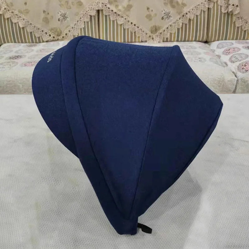 Baby Car Seat Sun Canopy - Universal Adjustable Safety Seat Sunshade with Support Rod for Infant Basket