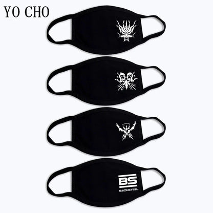 YO CHO Unisex Cotton Dust Mouth Mask – Anime Cartoon Respirator, Warm Mouth Muffle, Perfect Birthday Party Gift