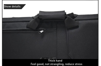 Heavy-Duty Oxford Gun Bag - Padded Hunting Rifle Carry Case for Outdoor Equipment