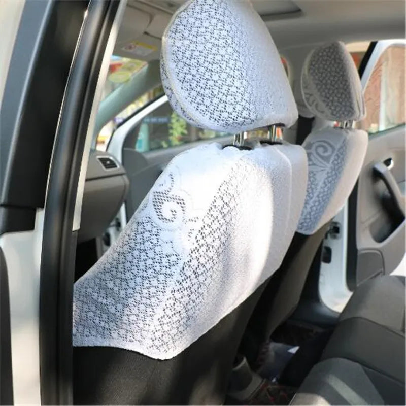 Audi Lace Mesh Seat Covers - 8 Piece Full Set for A1, A3, A4, A5, A6, A7, A8 & RS Models