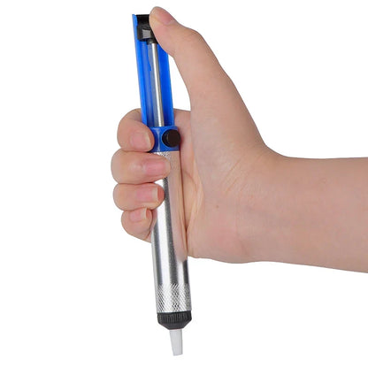 JCD Desoldering Pump - Aluminum Vacuum Solder Sucker Tool for Solder Removal and Electronics Repair