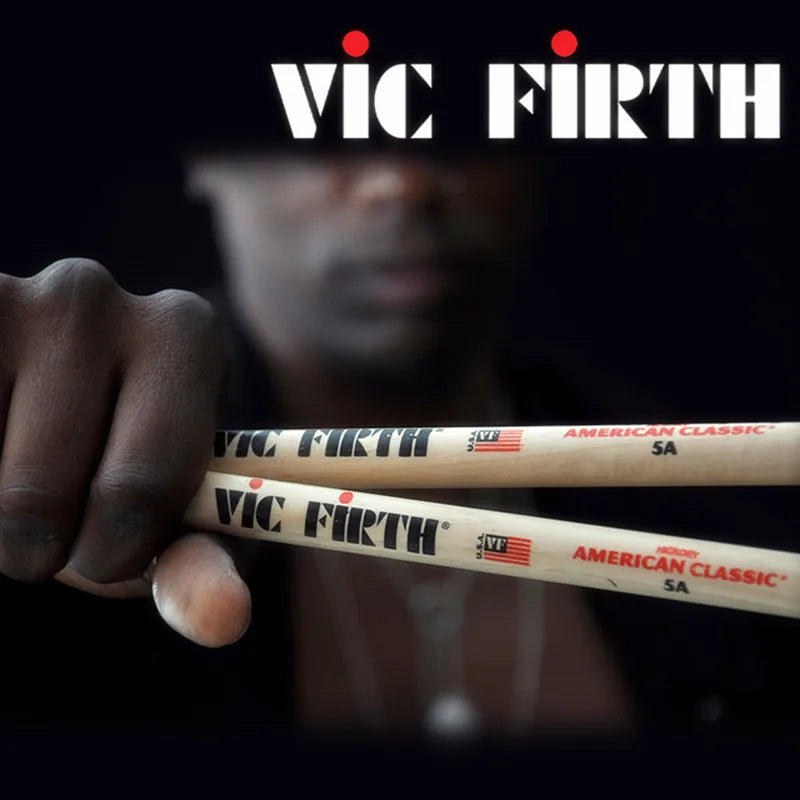 Professional Hickory Wood Drum Sticks Pair – 5A / 5B / 7A Drumsticks for Acoustic or Electronic Drums