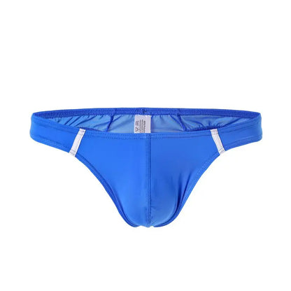 Men’s Low Rise Thong & G-String Underwear – Sexy Bikini Briefs with Support Pouch, Breathable Jockstrap Style (B617)