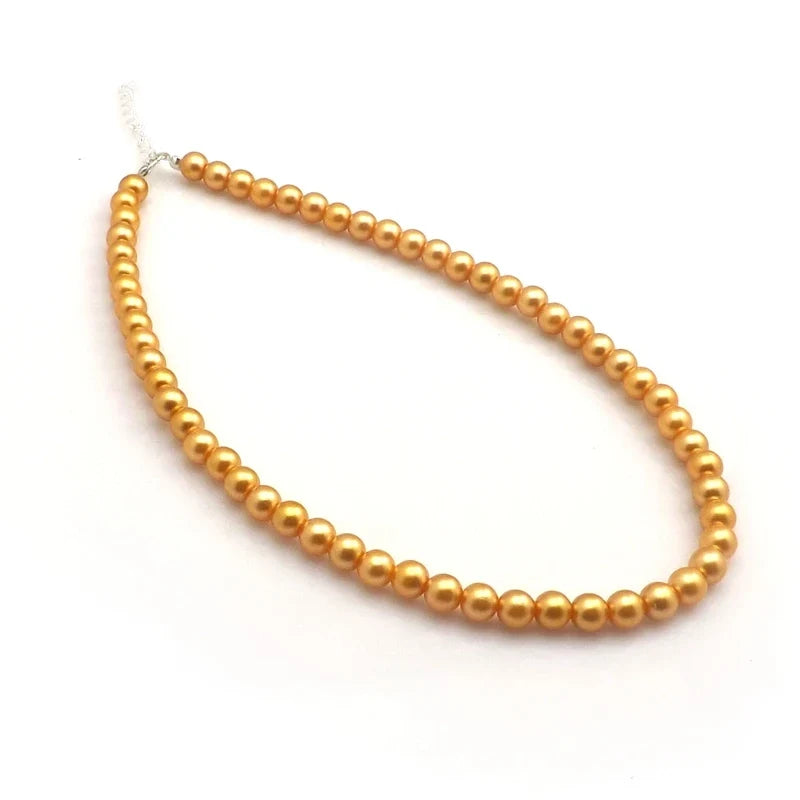24pcs Imitation Pearl Necklace Set - 8mm Fashion Pearl Choker Jewelry Wholesale Collection