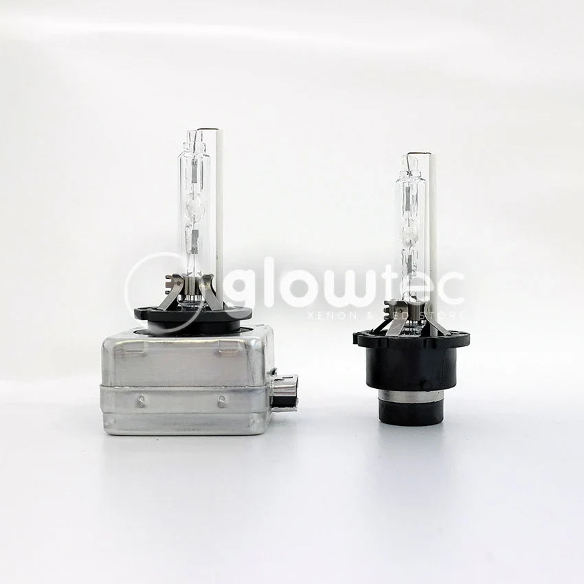GLOWTEC HID Headlight Bulbs - D1S D2S D3S D4S Series Xenon Replacement Lamps 4300K-8000K